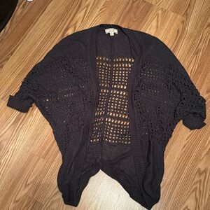 Pink rose cardigan size small